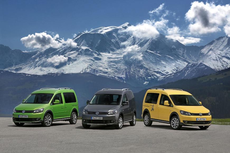 Автомобили Volkswagen Caddy и Caddy Maxi повысились в цене