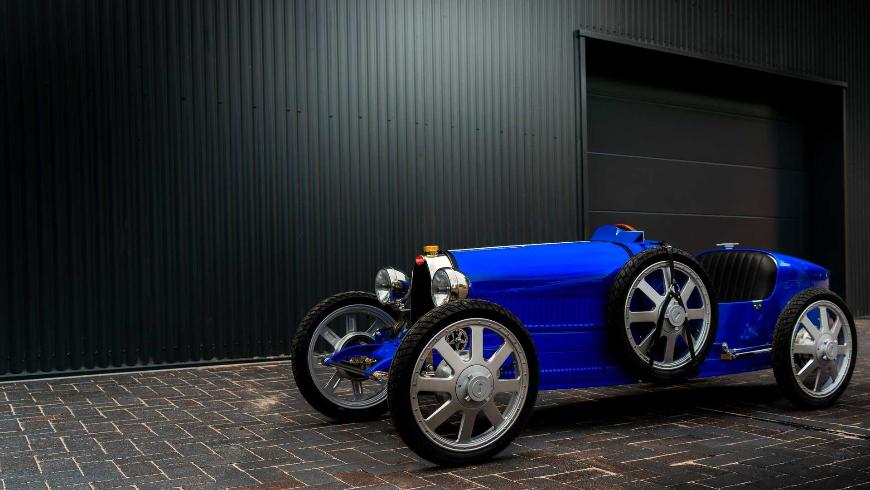 Bugatti представит эксклюзивные электрокары для детей