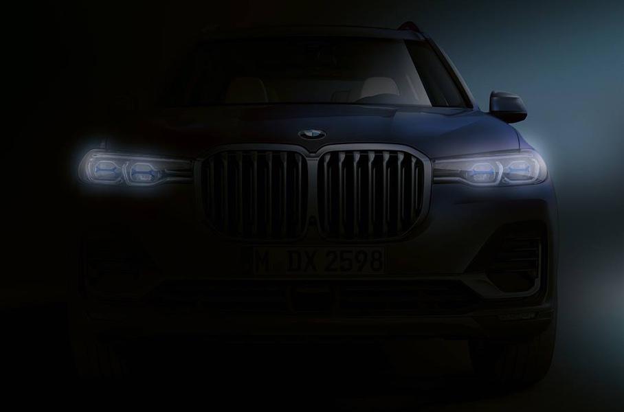 BMW опубликовала «последнее» изображение будущего флагмана X7