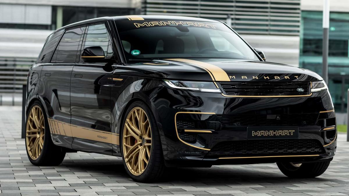 Тюнинг-ателье Manhart представило 644-сильную версию Land Rover Range Rover  Sport