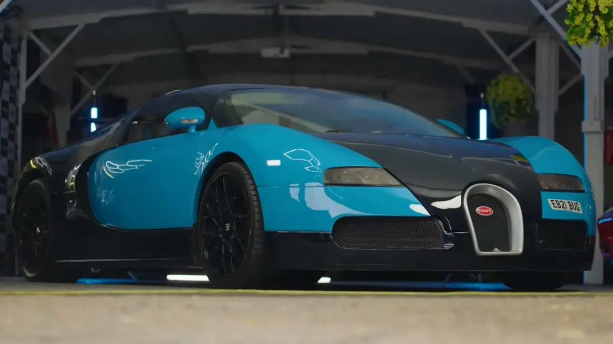 Это реплика гиперкара Bugatti Veyron выглядит потрясающе 