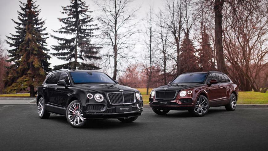 Роскошный кроссовер Bentley Bentayga получил две новые версии в России