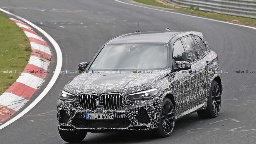 В Сети оказались снимки «заряженного» кроссовера BMW X5 M 2020