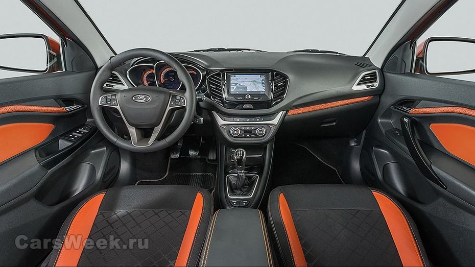«АвтоВАЗ» показал дизайн интерьера на новой Lada Vesta SW