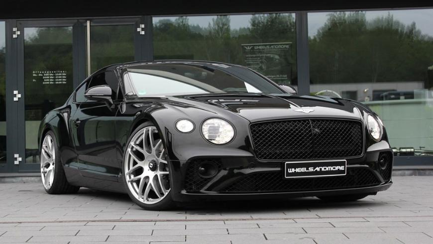 Бентли тюнинг фото Благодаря тюнерам Wheelsandmore произошло преображение Bentley Continental GT в 