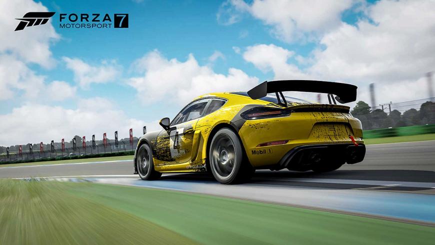 В игре Forza Motorsport 7 появится новый Porsche 718 Cayman GT4 Clubport 