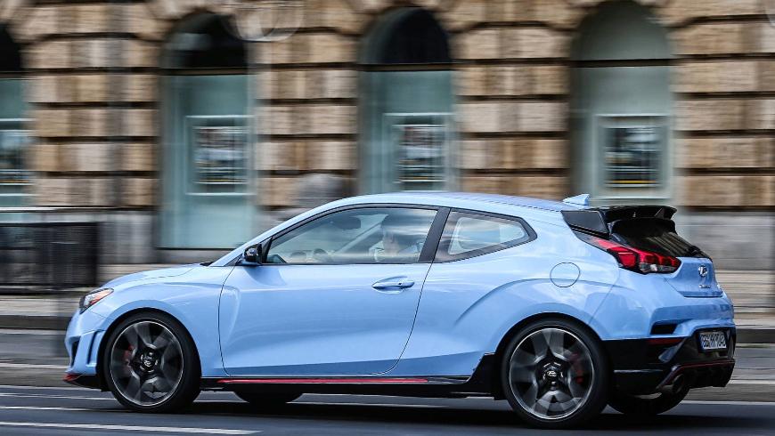 Мощнейший Hyundai Veloster N DCT заметили на Нюрбургринге