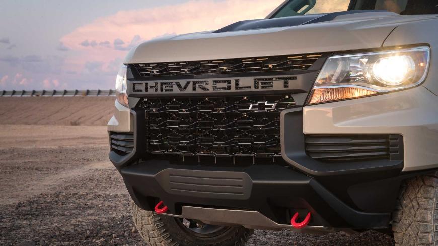 Пикап Chevy Colorado 2021 будет доступен в трех новых версиях