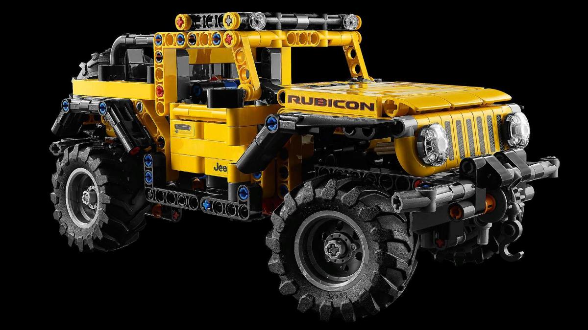 Lego представил игрушечную модель внедорожника Jeep Wrangler Rubicon 