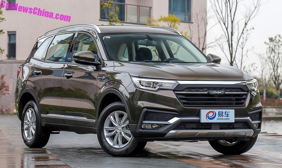 Zotye T500 вышел на китайский рынок с уникальным дизайном