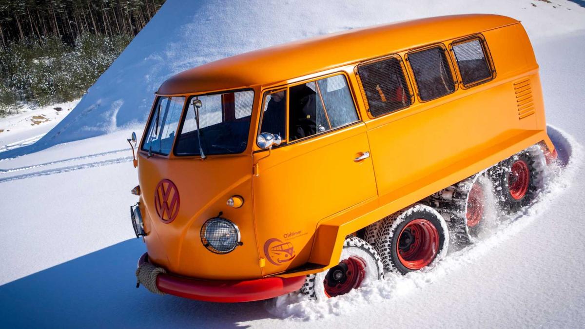 Volkswagen показал все все причудливые версии автобуса Bulli