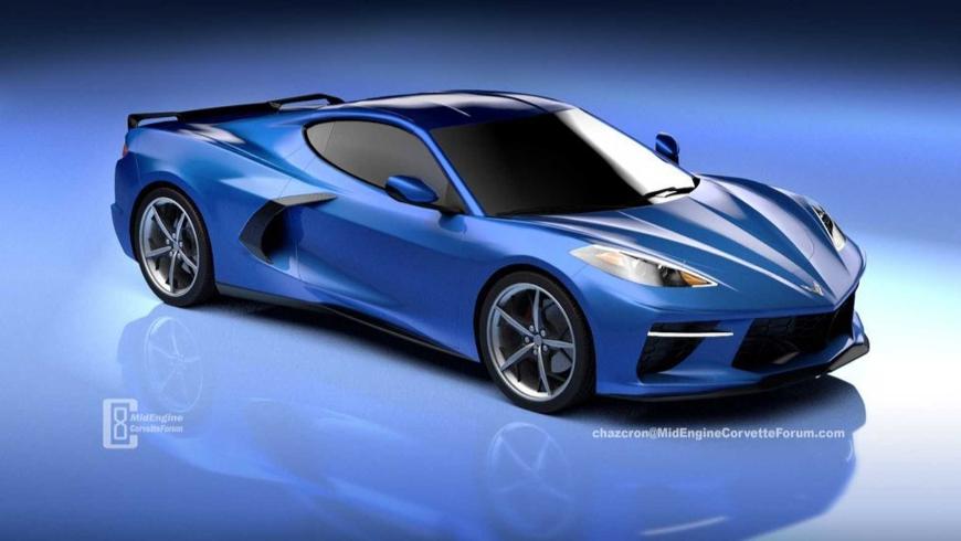 В сеть «слили» изображение нового поколения купе Corvette 