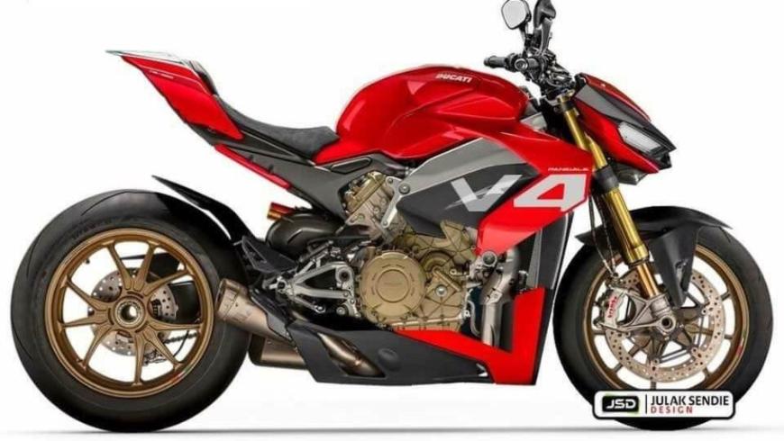 Ducati готовит новый байк Streetfighter V4
