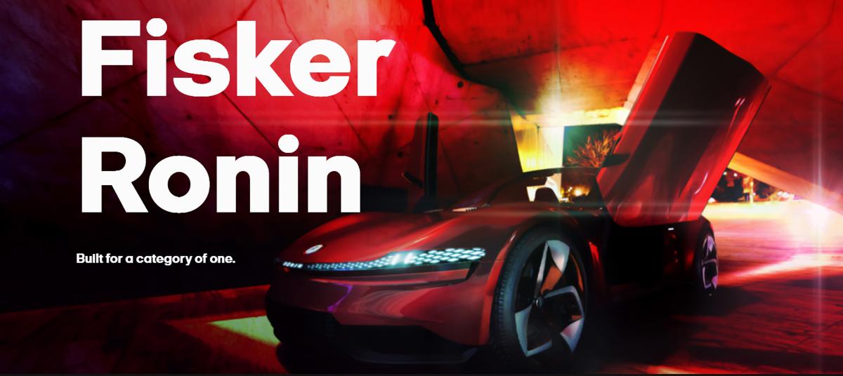 Стартап Fisker опубликовал тизер нового электромобиля Fisker Ronin с запасом хода больше 885 км