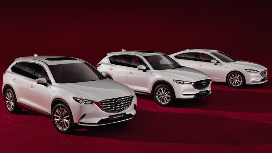 Автомобили Mazda в России получили юбилейную версию к 100-летию бренда