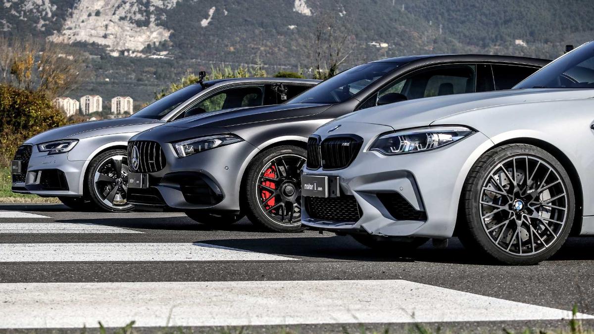 Сможет ли стоковый BMW M340i обогнать модернизированные Genesis G70 и Audi S5? 