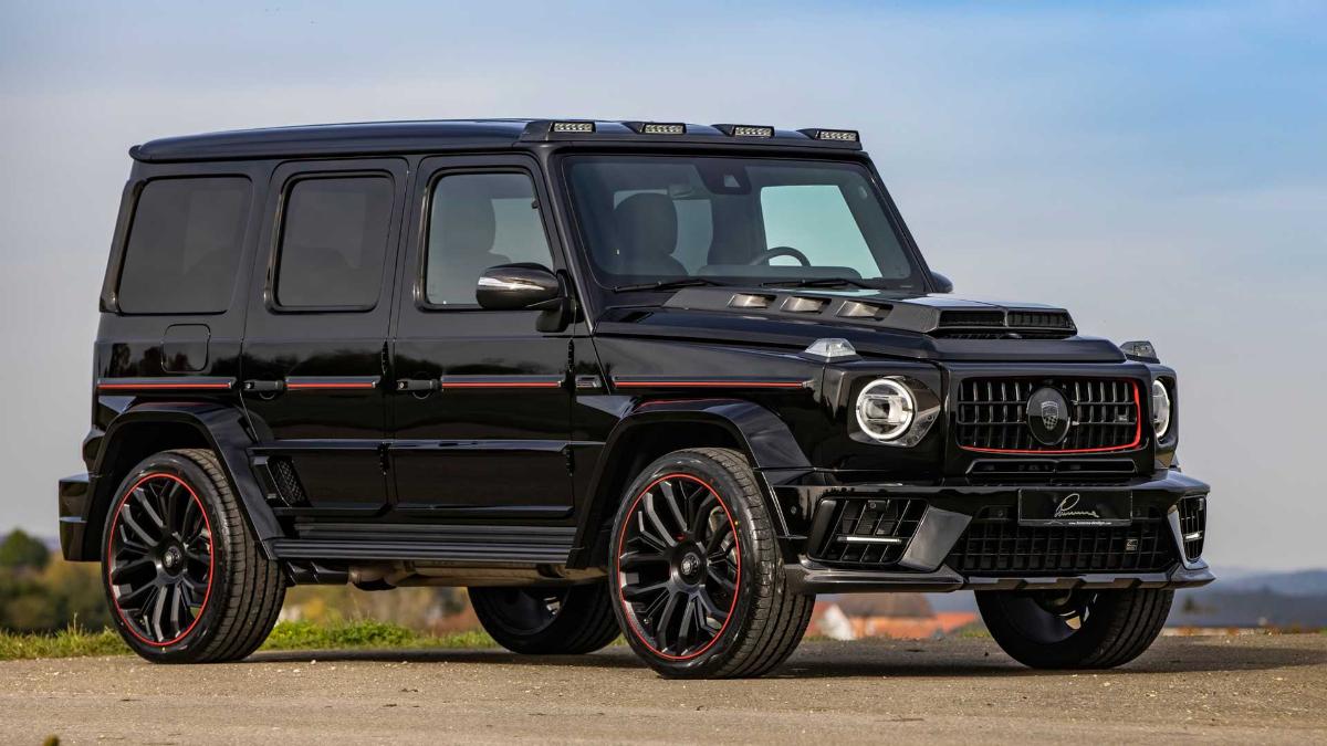 Mercedes G-Class получил от ателье Lumma огромные диски 