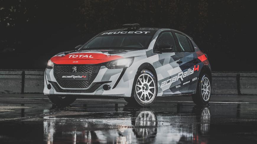 Peugeot показала гоночный хэтчбек 208 Rally 4