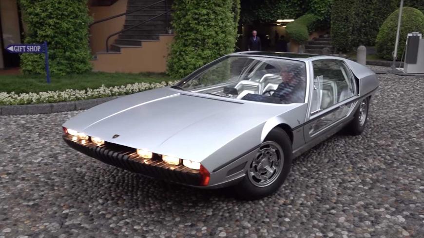 Концепт Lamborghini Marzal 1967 года выходит на публику Концепт Lamborghini Marzal 1967 года выходит на публику