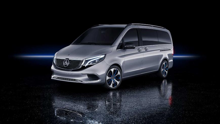 Mercedes представит в Женеве электрический минивен EQV Concept 