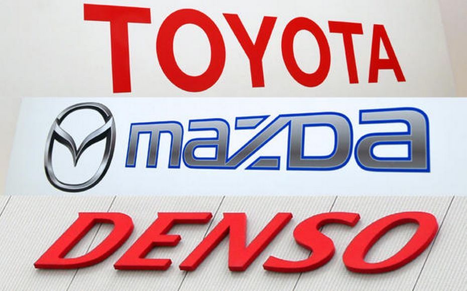На мировом рынке образовался новый союз трех компаний - Toyota, Mazda и Denso