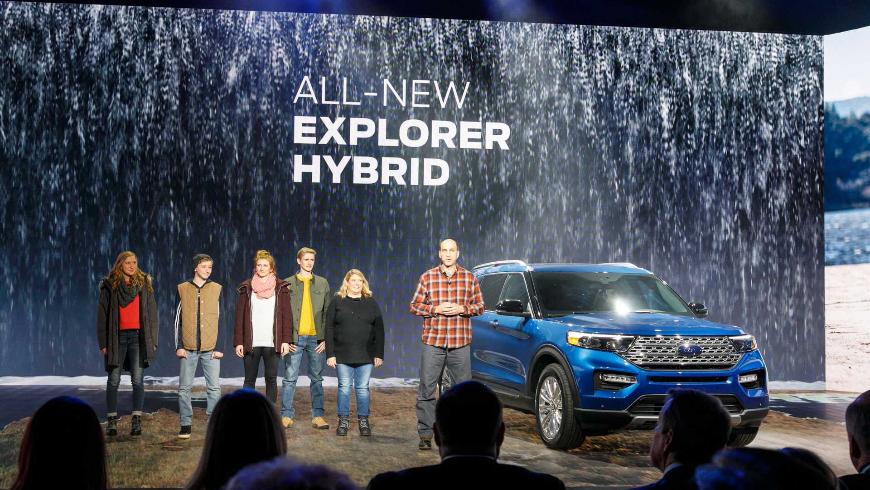 Ford рассказал о гибридной версии кроссовера Explorer 2020 