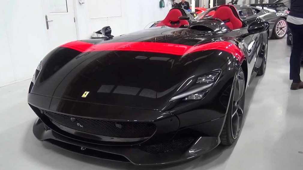 Состоялся показ ограниченного Ferrari Gordon Ramsay's Monza SP2