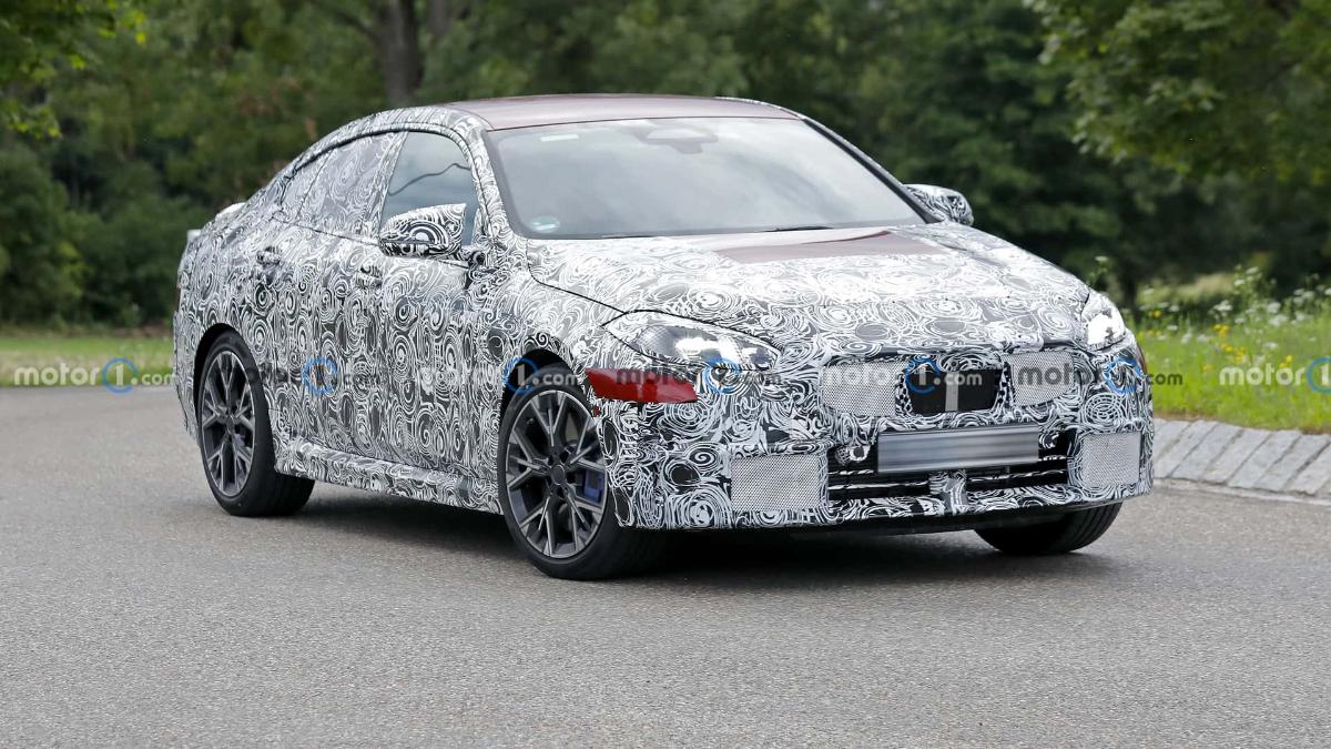 На тестах замечен прототип обновленного BMW 2 Series Gran Coupe 2025 года 