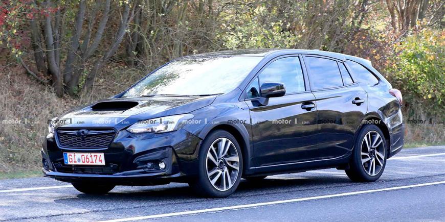 Новая генерация универсала Subaru Levorg вышла на тесты