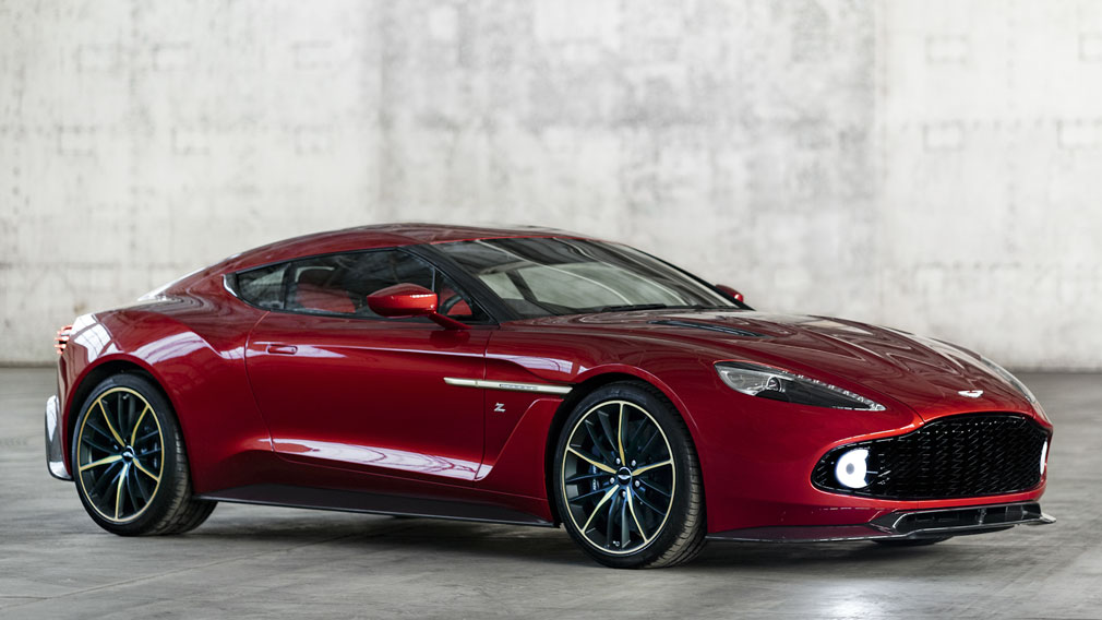 Вэй бэк машин. Aston Martin Vanquish Zagato. Aston Martin Vanquish 2018.