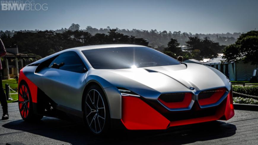 В США на Пеббл Бич представили концепт гибридного BMW Vision M Next