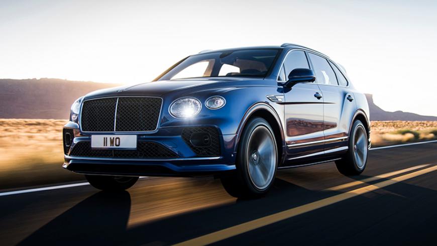 Кроссовер Bentley Bentayga Speed официально представлен