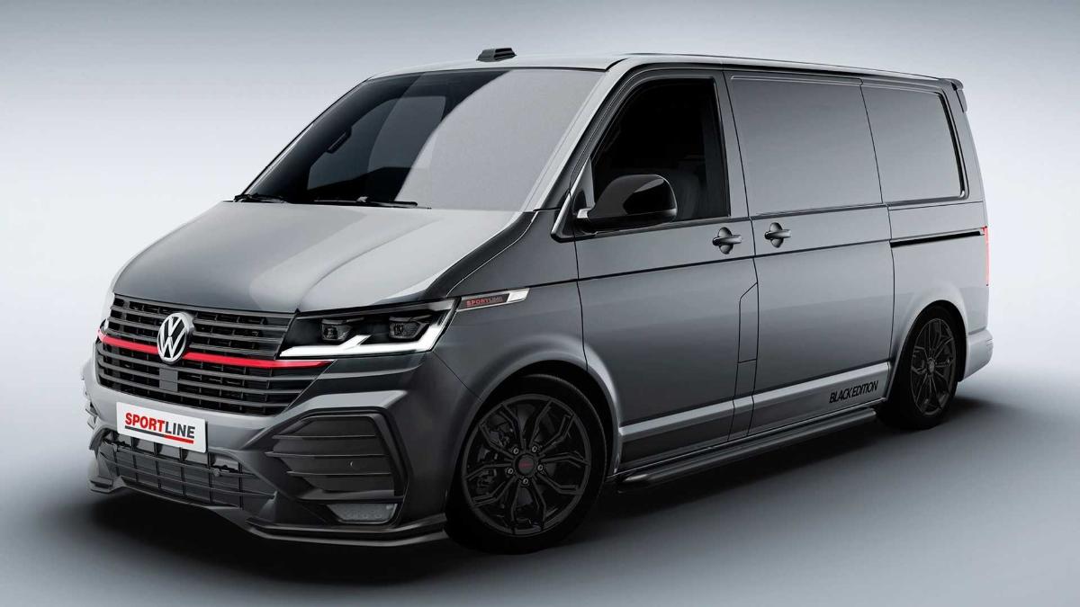 Volkswagen представляет спортивный фургон Transporter GTI