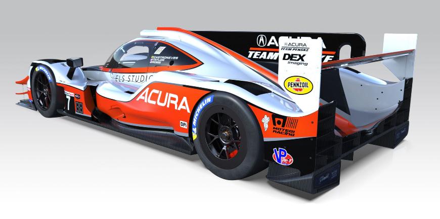 Дизайн Acura ARX-05 IMSA 2019 вдохновлен болидами 1991-93 гг.