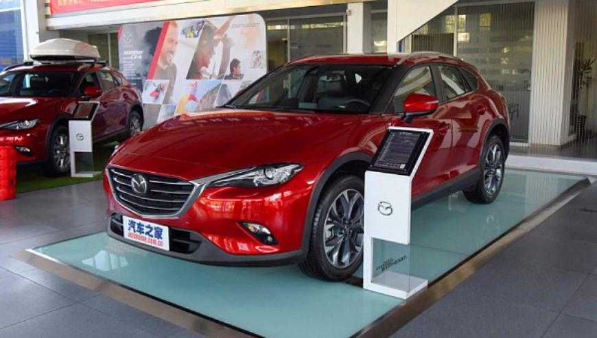 Mazda готовится к старту продаж обновленного кросс-купе CX-4 