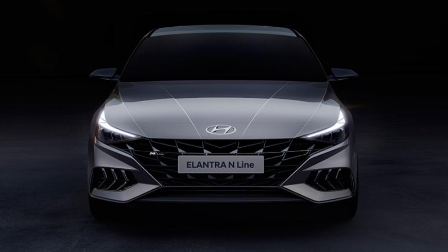 Hyundai анонсировал дебют новой Elantra N-Line