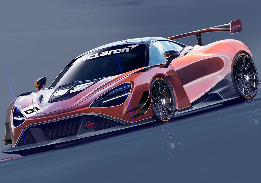 McLaren опубликовал изображение нового трекового спорткара 720S