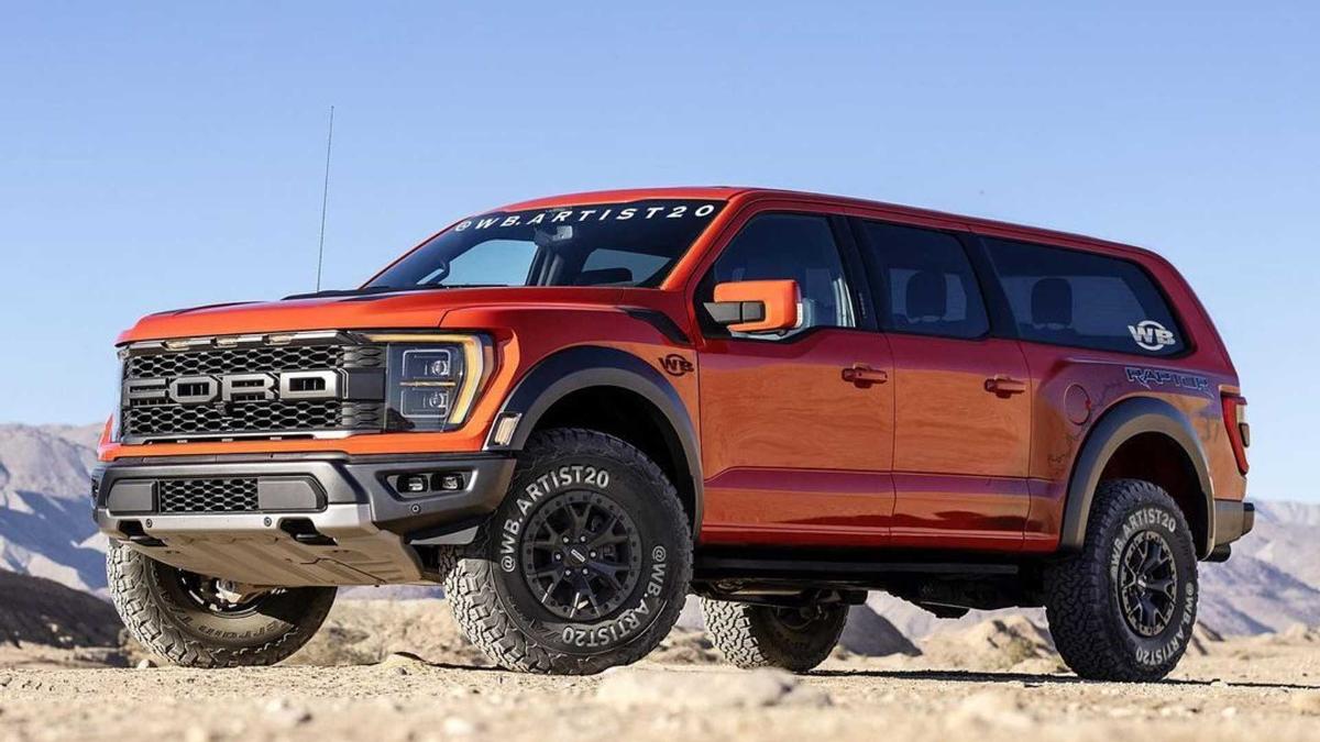 Каким бы мог быть внедорожник Ford F-150 Raptor 2021 года?