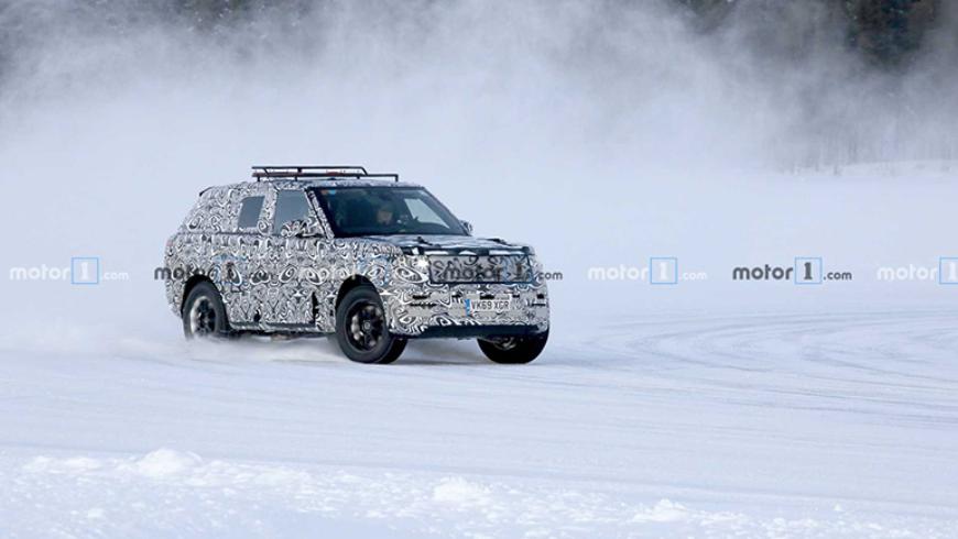 Новый внедорожник Range Rover Sport проходит испытания