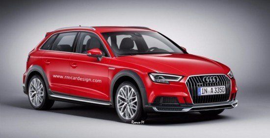 Как будет выглядеть внедорожная версия хэтчбека Audi A3?