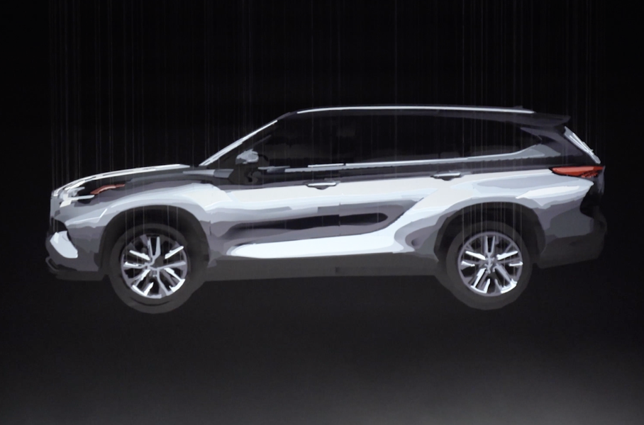 Toyota раскрыла дизайн нового Highlander в рамках интересной экспозиции