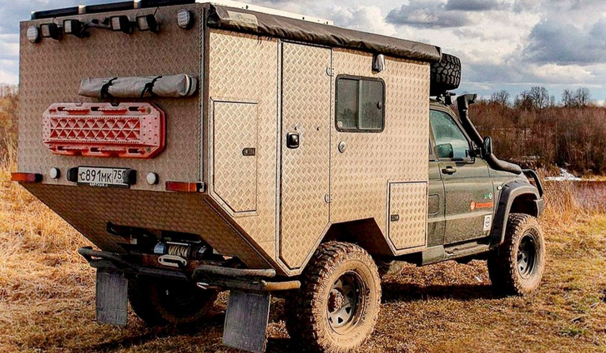 Невероятное преображение: мобильный дом из УАЗ - проект удивил весь интернет