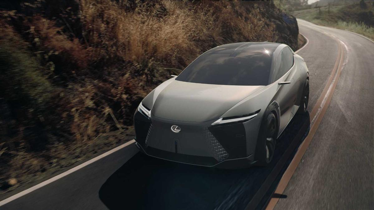 Lexus представил футуристичный концепт LF-Z Electrified 