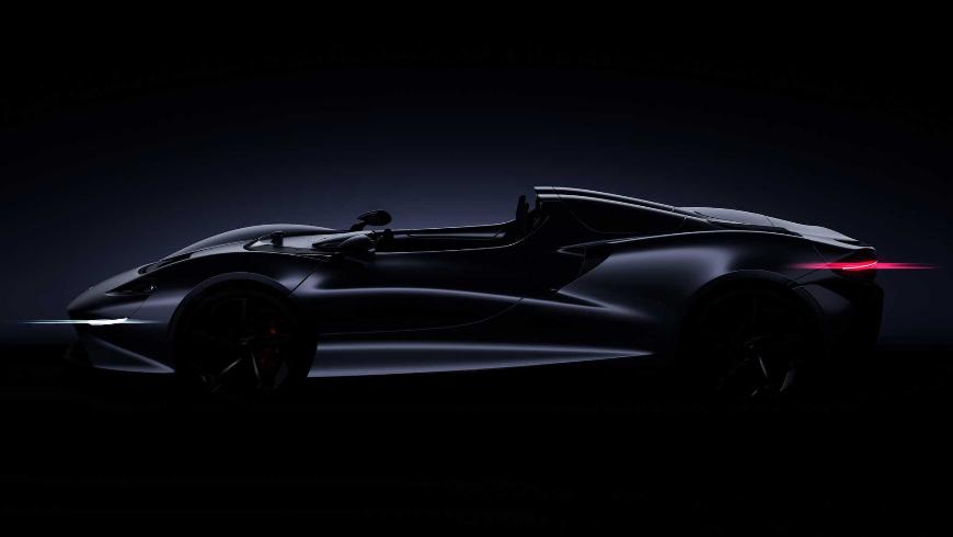 McLaren опубликовал тизер на новую модель – временное название Speedster