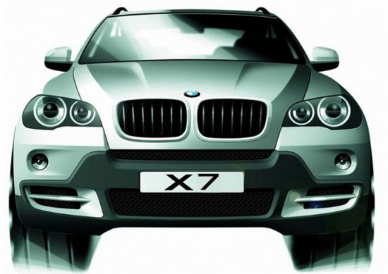 Компания BMW показала, как будет выглядеть новый X7