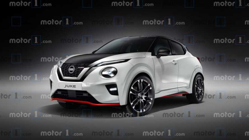 Появились фото обновленного кроссовера Nissan Juke в мощной версии Nismo 