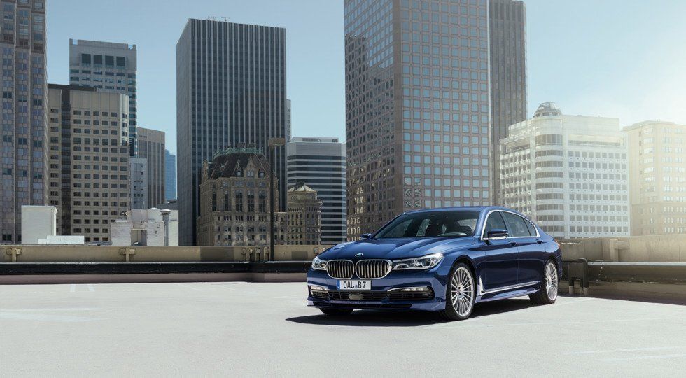 Седан Alpina B7 Bi-Turbo получился очень быстрым 