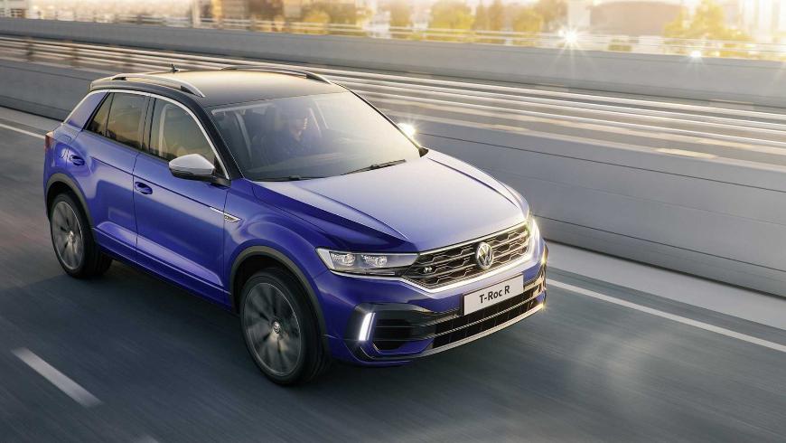 Стали известны подробности о «заряженном» кроссовере VW T-Roc R 