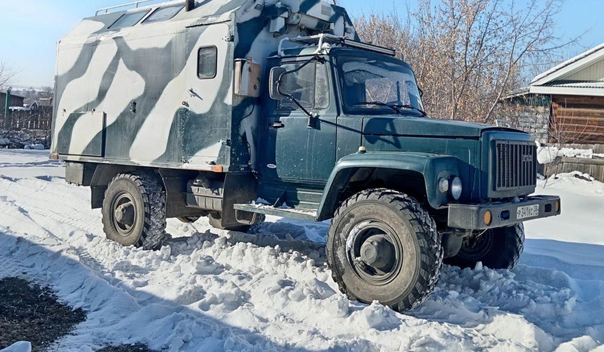 ГАЗ-3308 Садко: редкий автодом из 2001 года выставлен на продажу в Иркутской области