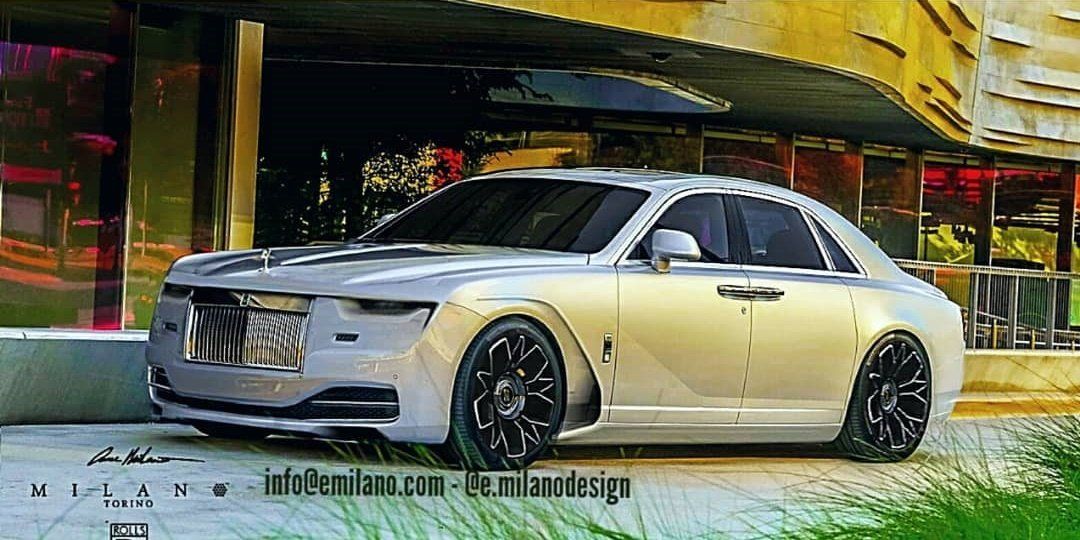 В Сети появился еще один рендер нового поколения Rolls-Royce Ghost